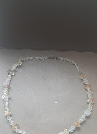 Дизайнерское ожерелье с цинтином клейма1 фото