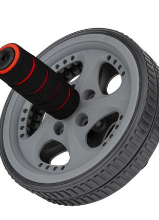 Колесо для преса power system ps-4006 power ab wheel grey/black3 фото