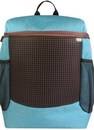 Рюкзак upixel gladiator backpack блакитно-коричневий