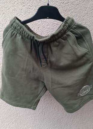 🔥 распродаж 🔥 шорты утепленные цвета хаки для мальчика 8-9 лет1 фото