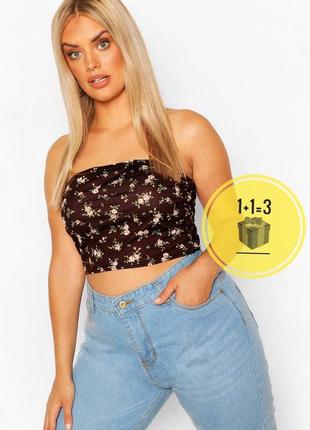 1+1=3🎁 новый! кроп топ boohoo 16