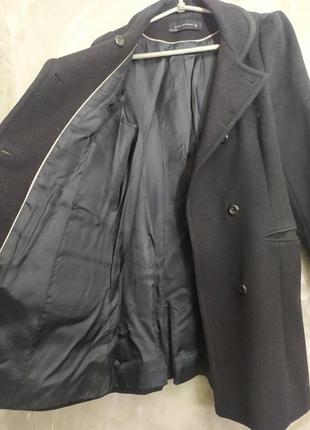 Шерстяное пальто zara идеальное состояние6 фото