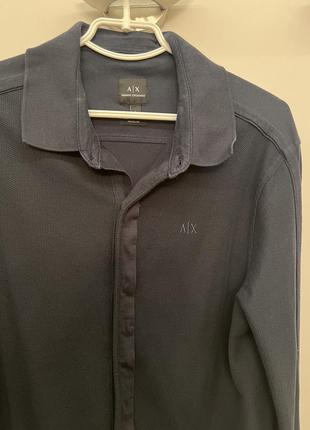 Мужская рубашка трикотажная armani p.l