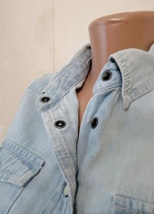 Сорочка джинсова4 фото
