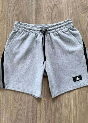 Мужские хлопковые тренировочные шорты adidas