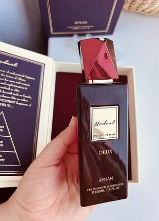 5мл (30грн-1мл) afnan perfumes modest deux pour femme ділюсь розпив аромату затест распив