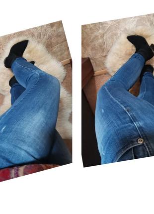 Узкие женские джинсы с потертостью pimkie denim life джинсы низкой посадки3 фото