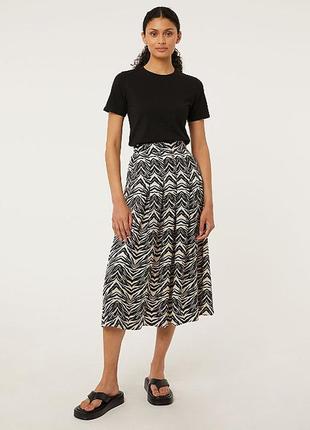 Эффектная удлиненная сатиновая плиссированная юбка-миди плиссе/юбка в сборки в идеале1 фото