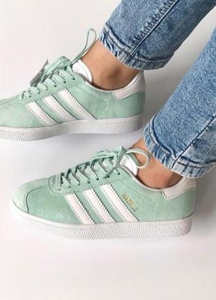 Кроссовки adidas gazelle женские adidas samba кожа замша адидас весна жіночі кросівки адідас інікі весна2 фото