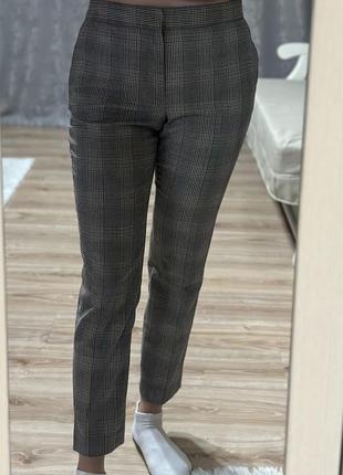 Брюки в клітинку zara