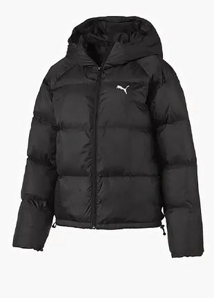 Пуховик puma down jacket. оригінал l