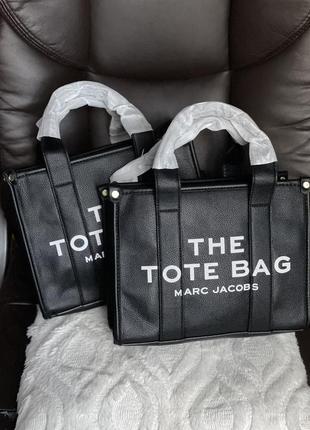 Новая женская сумка the tote bag marc jacobs черная