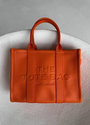 Женская сумка marc jacobs tote bag mini orange