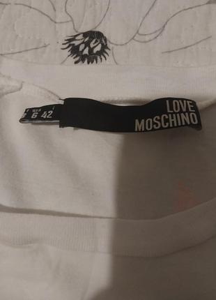 Сукня love moschino panorama t-shirt dress.6 фото