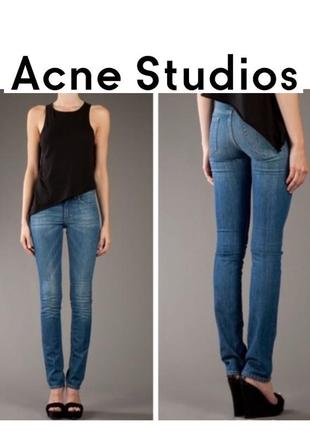 $220 джинсы acne studios jeans storlek hep pure прямой крой классические джинсы базовые2 фото