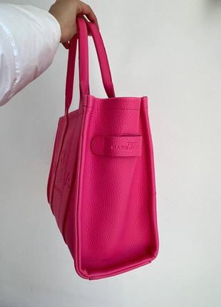 Женская сумка marc jacobs tote bag pink mini4 фото
