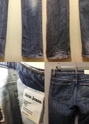 $220 джинси acne studios jeans storlek hep pure прямий крій класичні джинси базові5 фото