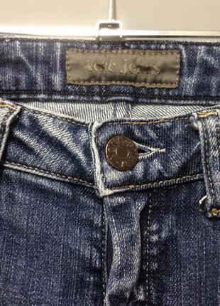 $220 джинси acne studios jeans storlek hep pure прямий крій класичні джинси базові9 фото