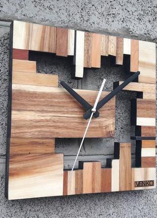 Часы настенные в новом дизайне, настенные часы, уникальные настенные часы, деревянные часы