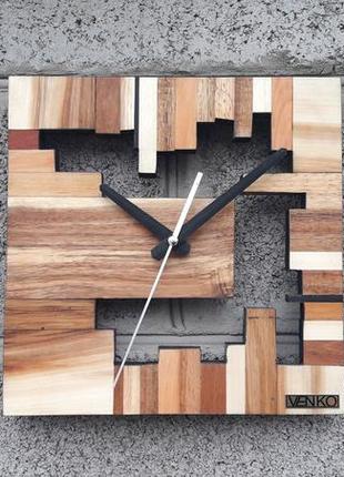 Часы настенные в новом дизайне, настенные часы, уникальные настенные часы, деревянные часы