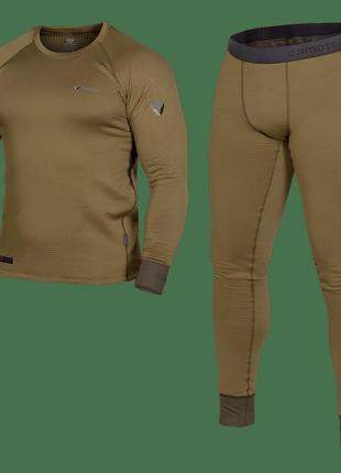 Термобілизна polarheat quadro stretch 3.0 tan