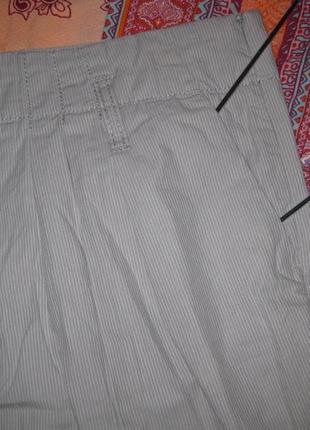 Хлопок100% юбка серая короткая котоновая 10uk esprit км1793 с двумя удобными карманами по бокам9 фото