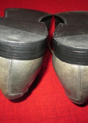 Кожаные мужские туфли оксфорды bally швейцария6 фото