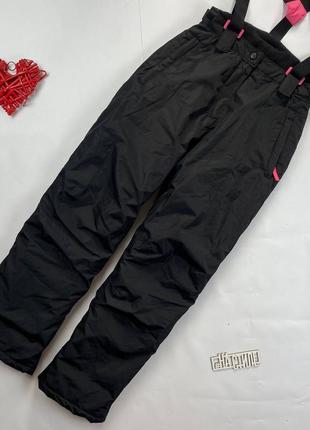 Зимние лыжные мембранные брюки девочка в состоянии идеал 158-164/12-14роков