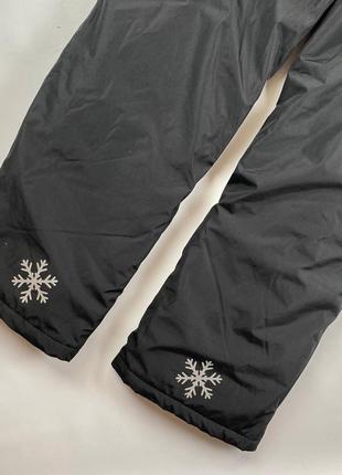 Зимние лыжные мембранные брюки девочка в состоянии идеал 158-164/12-14роков7 фото