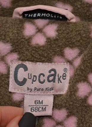 Комбинезон - термо от cupcake by pure kids 6 мес, 68 см.