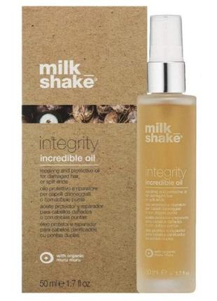 Восстанавливающее защитное масло для волос milk shake integrity incredible oil, 50 мл