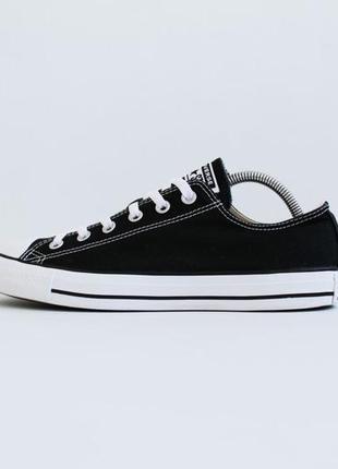 Кросівки кеди converse низькі чорні оригінал