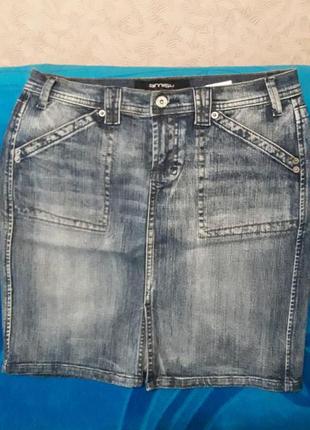 Джинсовая юбка amisu jeans
