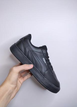 Стильные ядовые кроссовки puma all-black