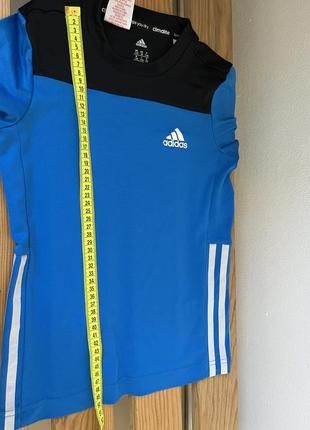 Спортивна футболка для хлопця 7 8 років 128 адідас adidas5 фото