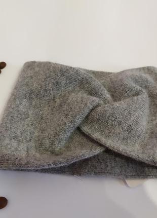 Odissey пов'язка-чалма на голову шерсть з ангорою