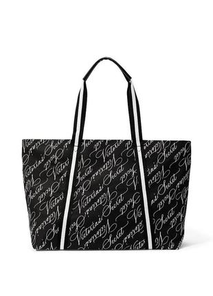 Ідея подарунка бавовняна сумка шопер victoria's secret лого оригінал3 фото