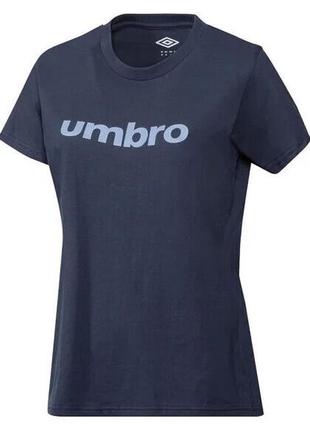 Жіночі футболка umbro, розмір m, темно синій