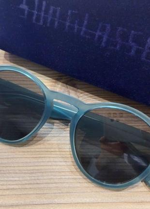 Круглые очки матового цвета морской волны от mykita+maison margiela!
