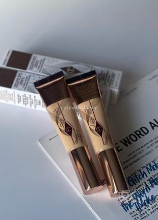 2n 3n тональна основа тоналка тональний крем charlotte tilbury beautiful skin medium coverage liquid foundation with hyaluronic acid