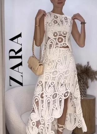 В’язаний костюм  сукня zara4 фото