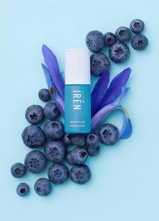 Зволожувальна сироватка з гіалуроновою кислотою iren quench-up hydrating serum 15ml (повний формат, не3 фото
