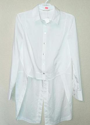 Шикарна, ефектна блуза, сорочка, туніка, р. 46
