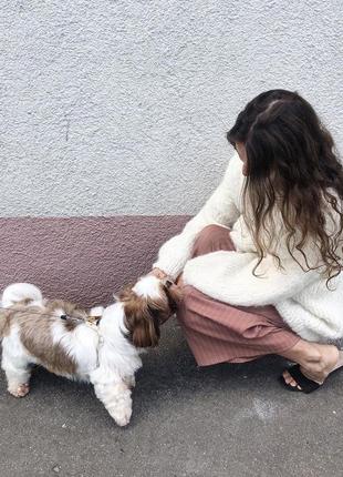 Светр оверсайз з вовни альпака4 фото