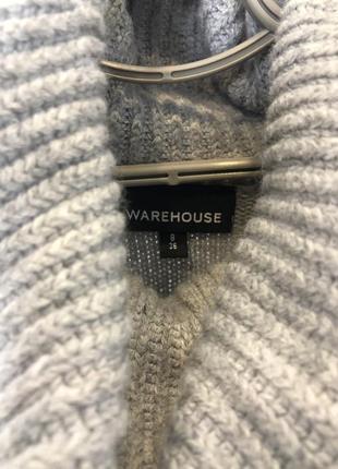 Тёплый серый свитер warehouse4 фото