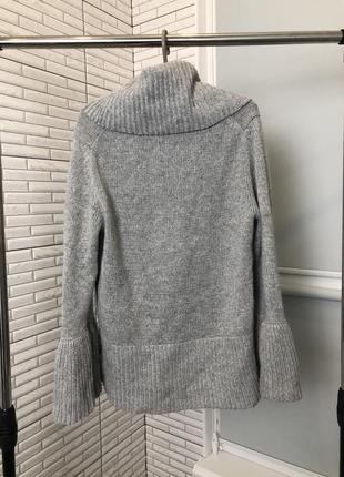 Тёплый серый свитер warehouse5 фото
