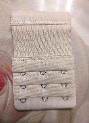 Удлинитель расширитель обьема для бюстгальтера на 3 крючка