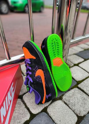 Кроссовки nike sb dunk halloween 2