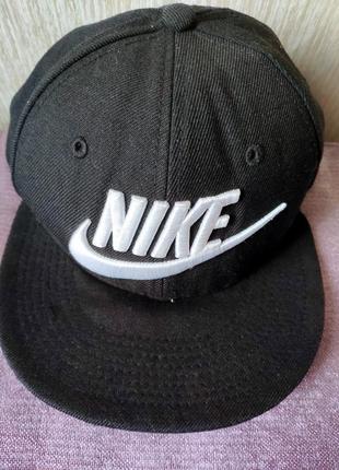 Кепка бейсболка nike черная с логотипом бренда, мужская