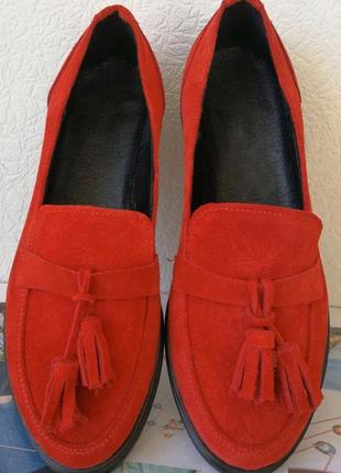 Mercy! женские замшевые лоферы loafer мокасины на низком ходу мерси! модная новинка!2 фото